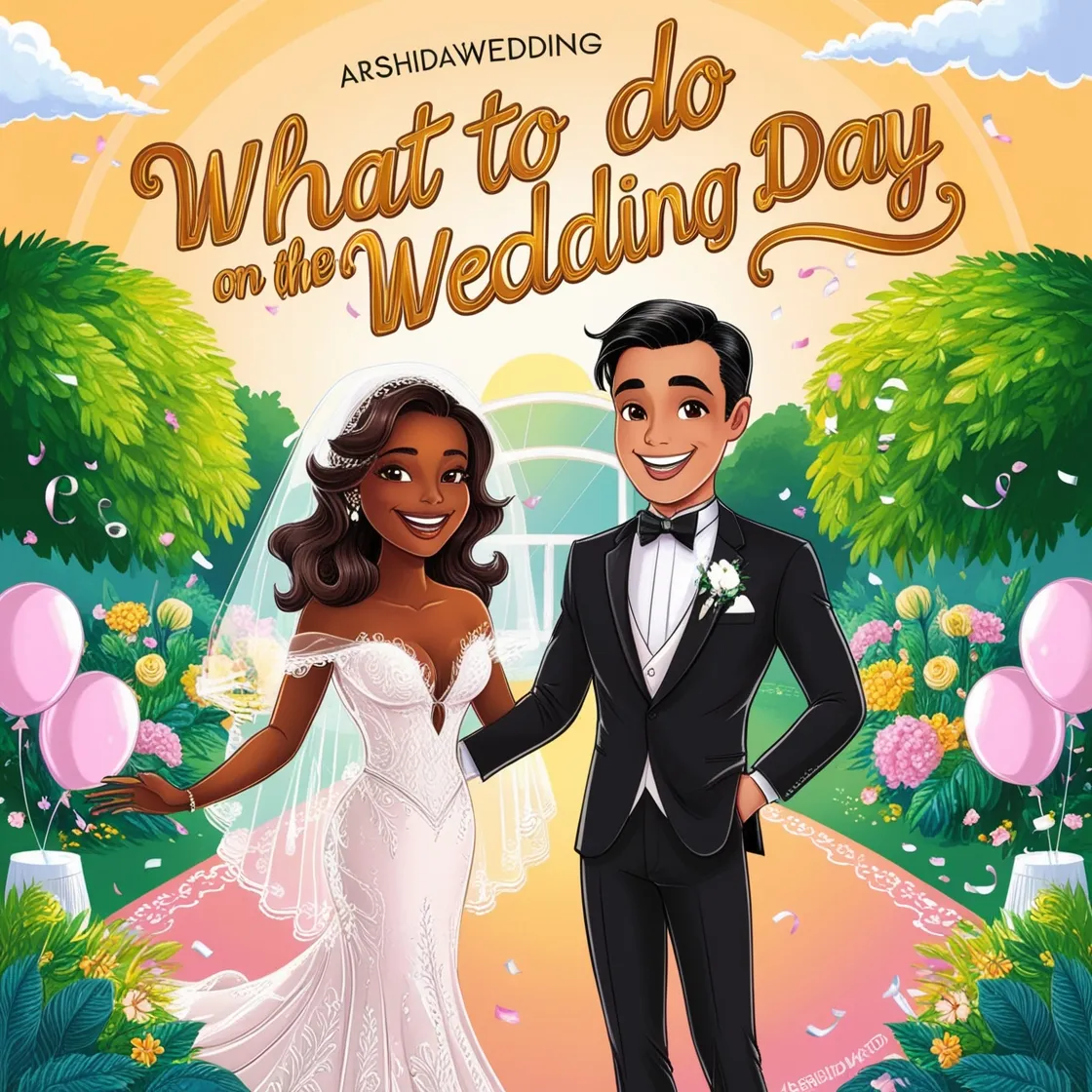 What should we do on the wedding day?
