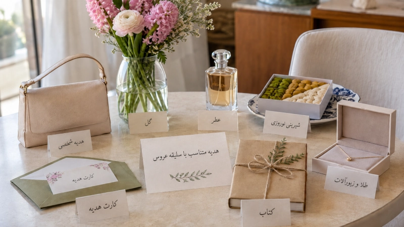 انواع هدیه و عیدی برای عروس