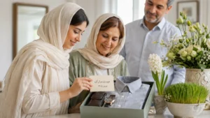 خرید عیدی خانواده عروس به داماد